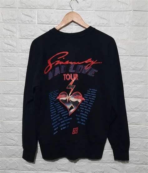 givenchy mad love tour sweatshirt|Givenchy 'mad Love Tour' Sweatshirt In Black .